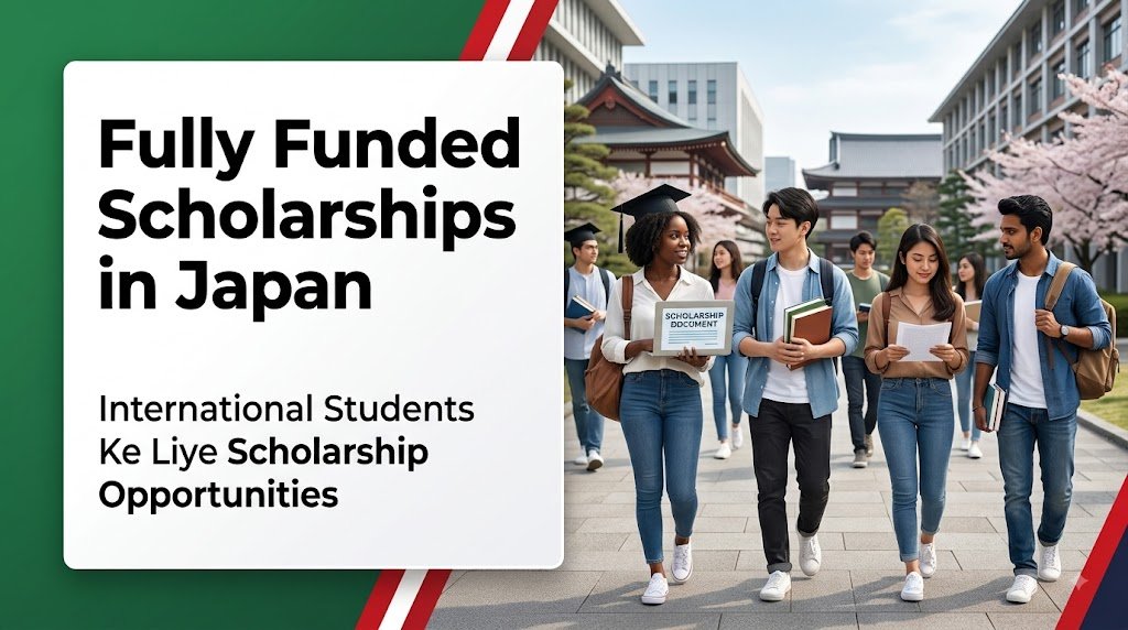 Fully Funded Scholarships in Japan 2026 – Free Study…